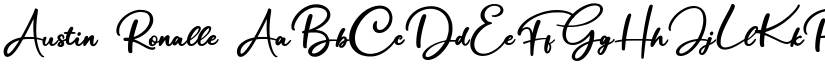Austin Ronalle font