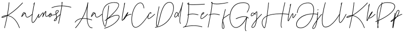 Kalmost font download