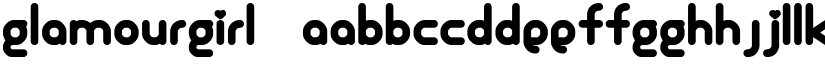 Glamourgirl font