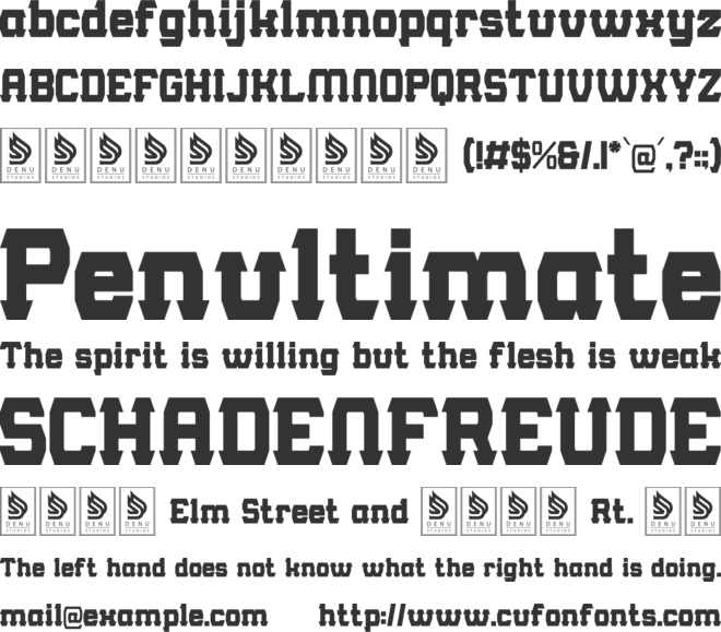 Rookie Assist font preview