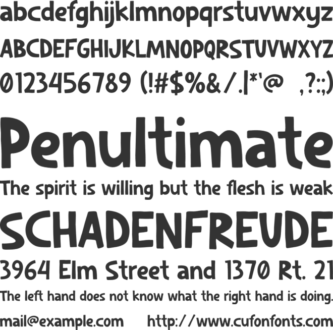 KOPIKOO font preview