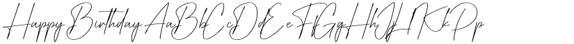 Happy Birthday font download