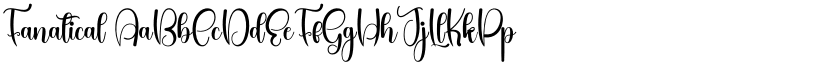 Fanatical font