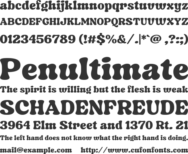 Bentley Vintage font preview