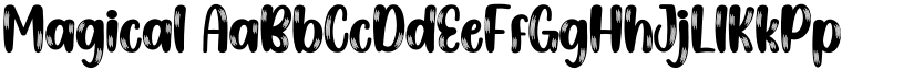 Magical font