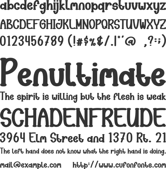 Barbie Wedding font preview