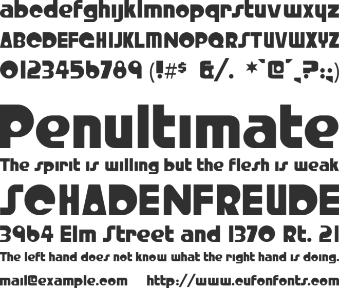 Crystal Radio Kit font preview