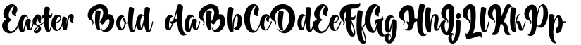 Easter Bold font