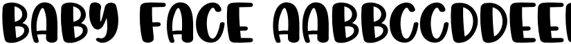 Baby Face font