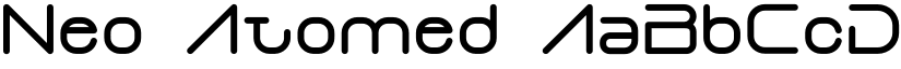 Neo Atomed font