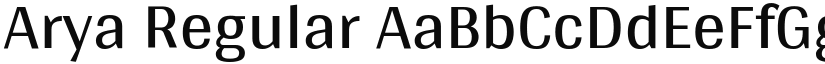 Arya font download