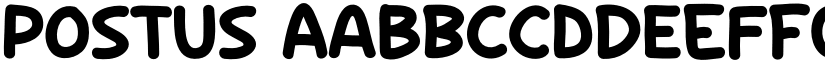 POSTUS font