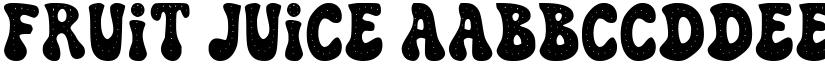 Fruit Juice font
