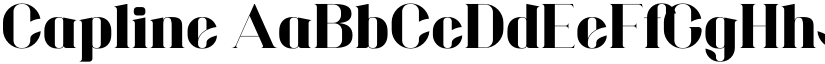 Capline font