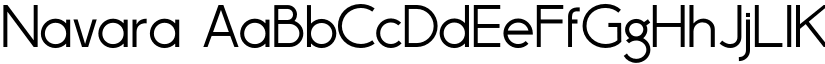 Navara font