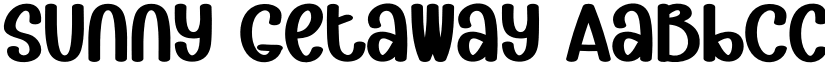 Sunny Getaway font