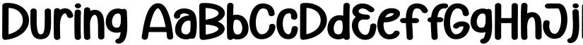 During font