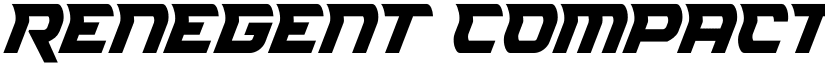 Renegent Compact font