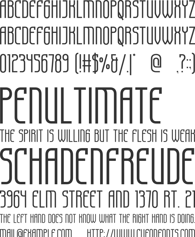 Starmagic font preview