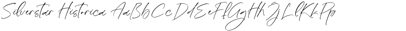 Silverstar Historica font