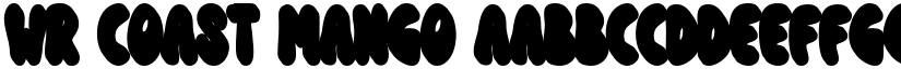 WR Coast Mango font