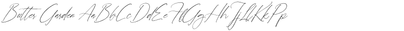 Butter Garden font
