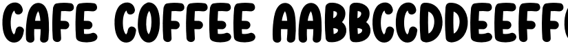 Cafe Coffee font