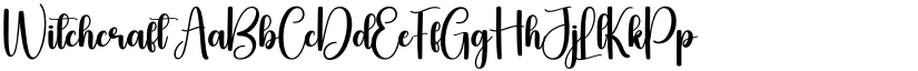 Witchcraft font