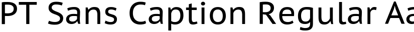PT Sans Caption Regular font
