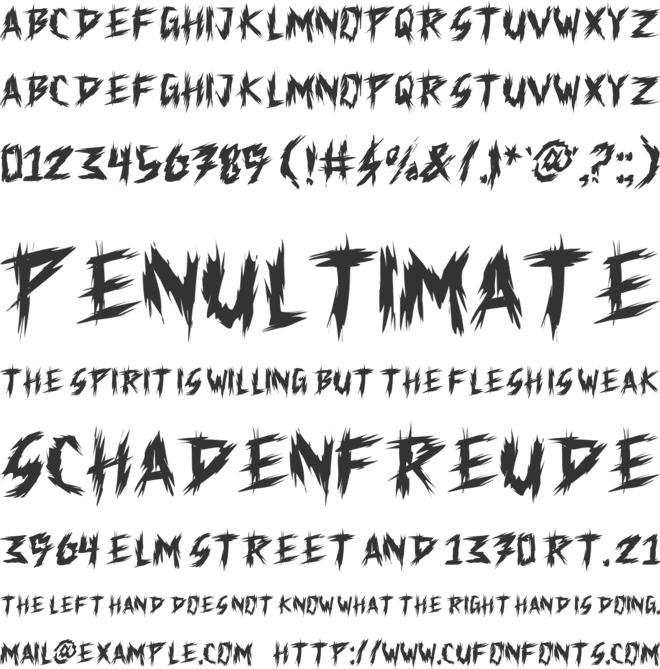 WANGSUL font preview