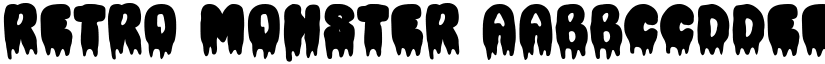 Retro Monster font