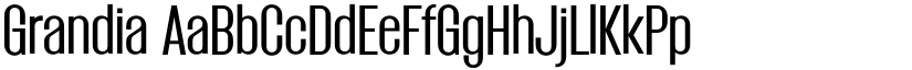 Grandia font