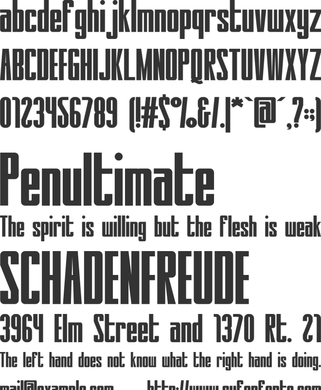 Whispers font preview