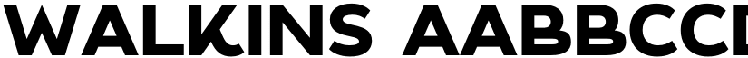 Walkins font