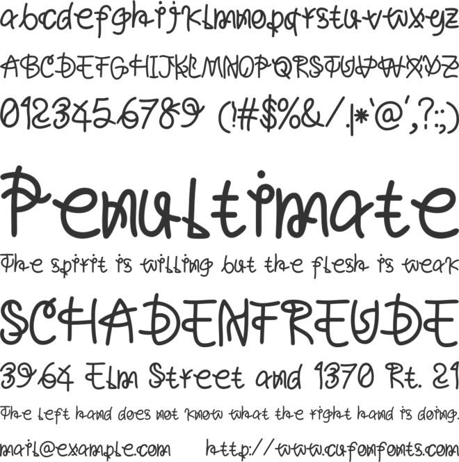 Magic Monoline font preview