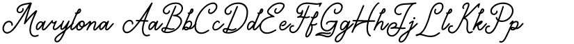 Marylona font