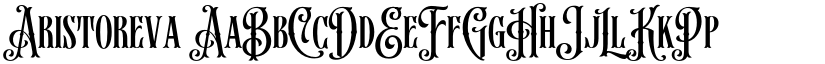 Aristoreva font