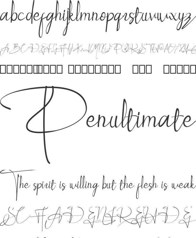 Metalinguera font preview