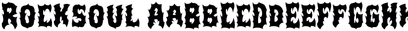 Rocksoul font