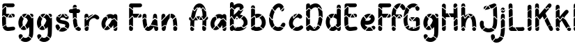 Eggstra Fun font