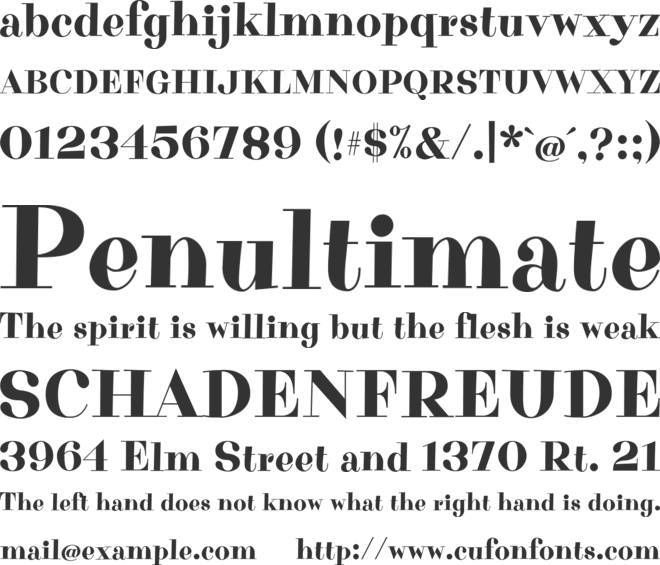 Purple Purse font preview