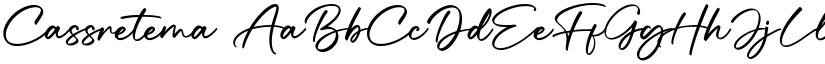 Cassretema font