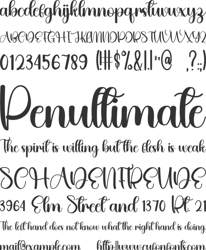 Musical Academy font preview