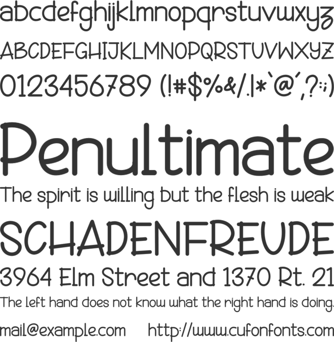 Rolanzo font preview