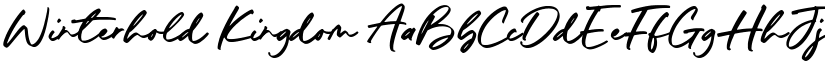 Winterhold Kingdom font