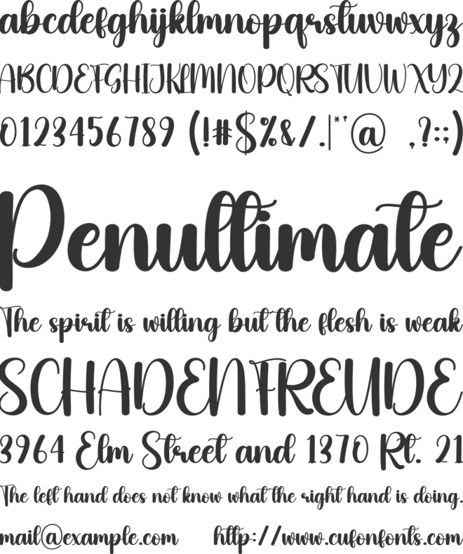 Retro Teacher font preview