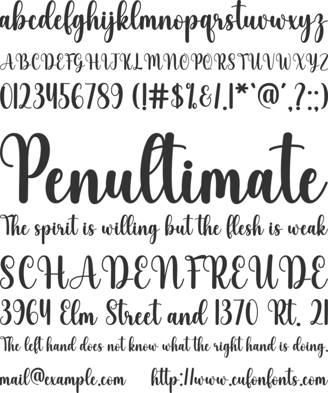 Baby Hailey font preview