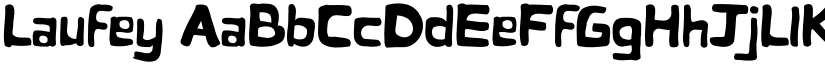 Laufey font