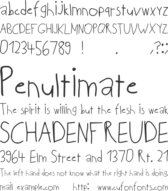 Lokka font preview
