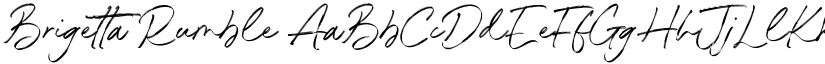 Brigetta Rumble font